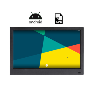 Schermo pubblicitario HD supporto del sistema android per installare app apk play video PDF PPT GIF 13 pollici android display digitale schermo - Product Image 1