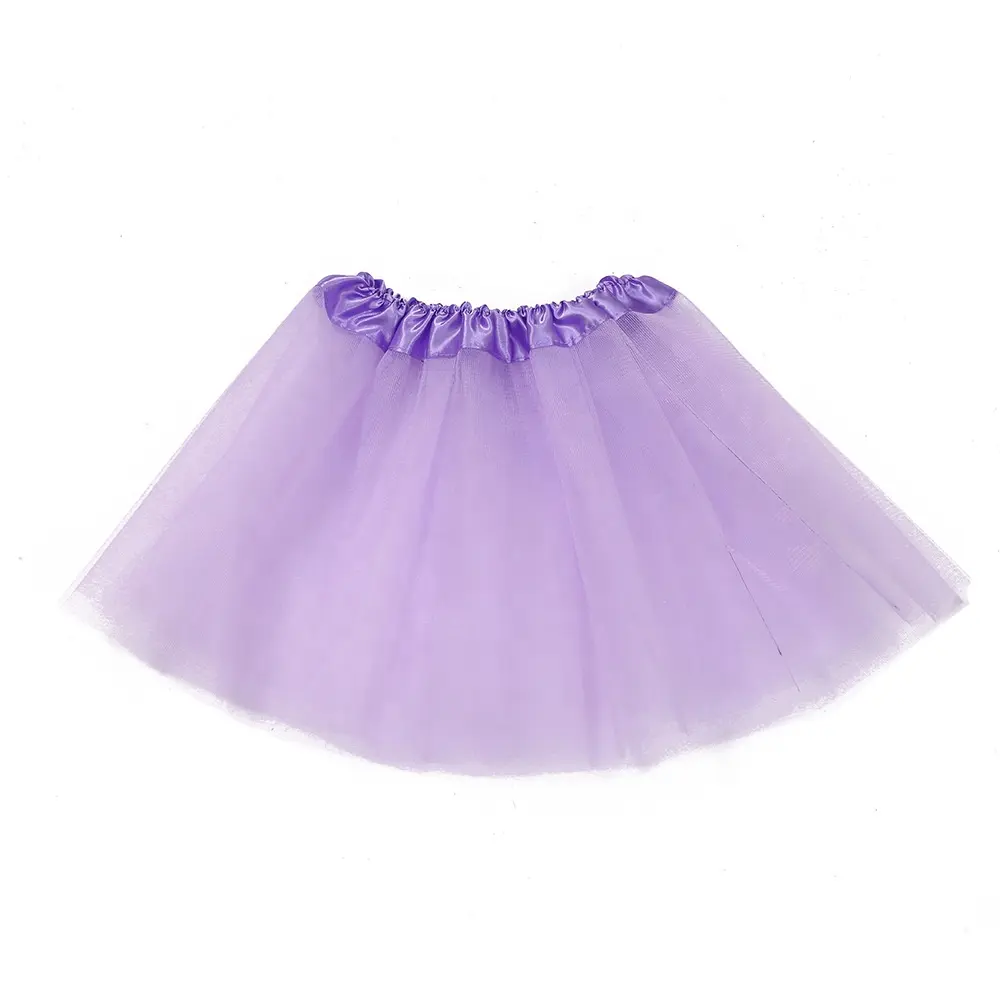 DL1231230 Vestido popular de Natal para meninas bebês, saia tutu de tule para performance, atacado popular