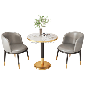 交渉テーブルと椅子セット - Product Image 1