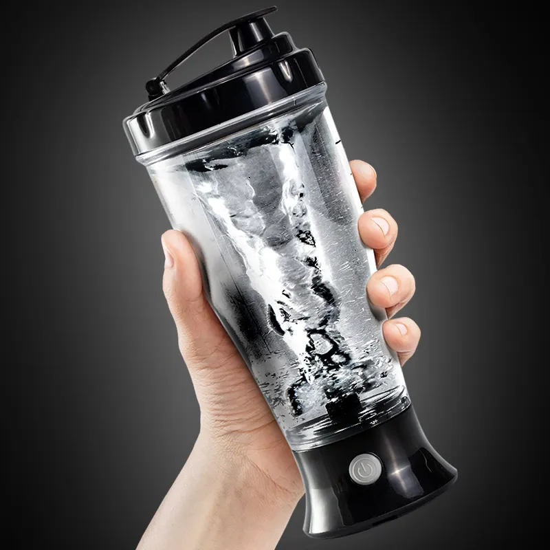 300ML otomatik kendinden karıştırma Protein çalkalama şişesi taşınabilir hareketi karıştırma su şişesi spor Shaker spor salonu için güçlü