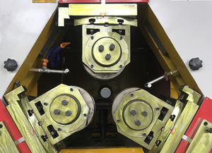 ZP28-30 Industrial <strong>CNC</strong> Thread Rolling <strong>Machine</strong> &plusmn;0.01mm Accuracy with Servo Tri-Axis Precision Electronic Components <strong>Threading</strong> - Product Image 3