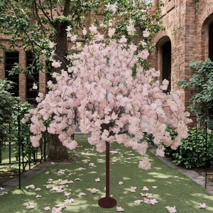 工場カスタム釣り人工シルクフラワー交換可能な枝ガラス強化木桜の木結婚式用 - Product Image 4