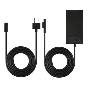 65w笔记本电脑充电器，带5V USB 2.0充电端口，适用于微软<span class=keywords><strong>Surface</strong></span> <span class=keywords><strong>Pro</strong></span> 8 7 6 5 4 3书1 2 DC电源适配器交流电源线