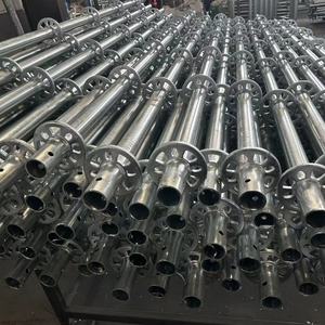 Tablones de andamio multidireccionales Material de construcción de China Capa galvanizada por inmersión en caliente Andamios Ringlock Andamio - Product Image 6