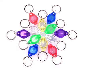 Mini UV LED anahtarlık el feneri UV işık anahtarlık el feneri UV anahtarlık promosyon hediyeler için mor işık siyah işık - Product Image 1