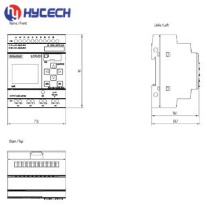 Lieferant siemens intelligente industrielle cnc teile plc LOGO! 8DI(4AI)/4DO controller programmierbare logic modul 6ED1052-1MD08-0BA0 preis - Product Image 6
