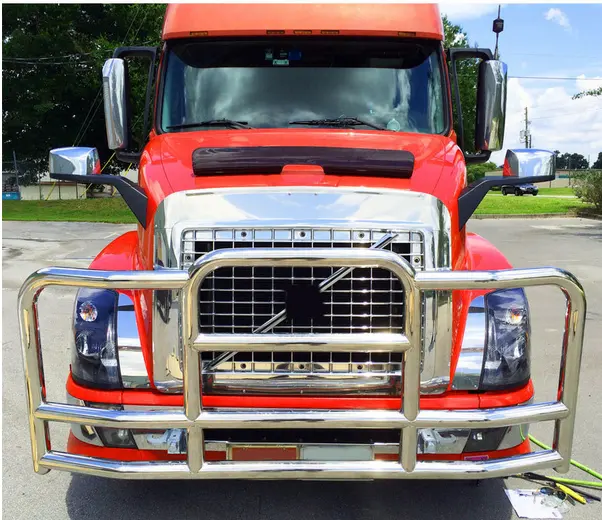 Deer guard-Protector de cabeza de camión, parachoques delantero para volvo vnl, freightliner Cascadia, venta directa de fábrica