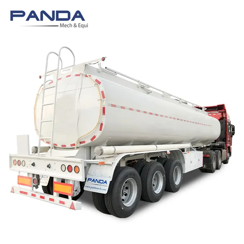 3 axle 36000 litres 36cbm stainless steel petrol station tank fuel tanker semi trailer