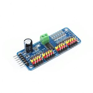 16 kanallı PWM servo kontrol panosu modülü servo sürücü kartı denetleyicisi robot IICPCA9685