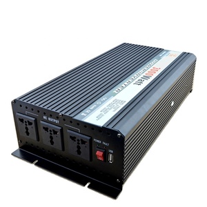 High Efficiency 12 24 48v Volt to 110 220 Volt Modified Sine Wave 3000 Watt Power <strong>Inverter</strong> for Home Use and Out Door Activities - Product Image 2