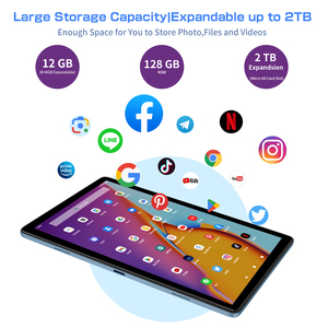 VASOUN Tablet PC P30H 5G Dual Sim Android 15 10 Pulgadas 6GB 128GB Pad Octa Core GPS Google Play con BT Teclado Tablet - Product Image 5