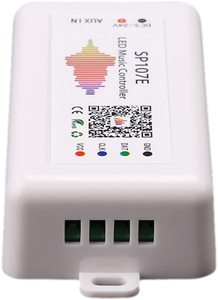 СВЕТОДИОД музыкальный контроллер SP107E, смарт-приложение, синхронизация, синий цвет, магический цвет, RGB, пиксель, DC5-24V, мечта, цвет, адрес, контроллер светодиодной ленты - Product Image 5
