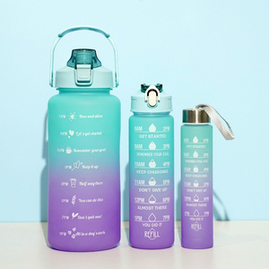 <span class=keywords><strong>2025</strong></span> bán buôn hot-in-1 thể thao chai nước bằng nhựa Set với rơm cho trẻ em motivational trường chai cho trẻ em - Product Image 3