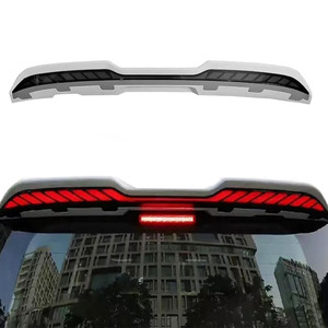 Çatı arka Spoiler kuyruk kanat bagaj dudak ile LED ışık Land Cruiser LC300 için uyar 2022 2023 2024 2025 - Product Image 1