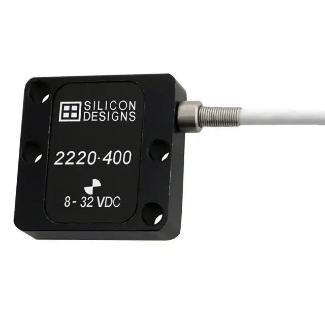 Sensores de movimiento originales Att 2220-400 1-Axis 400G Dc Accel Temp Comp Detector de movimiento del cuerpo humano Sensor de movimiento Pir 24G