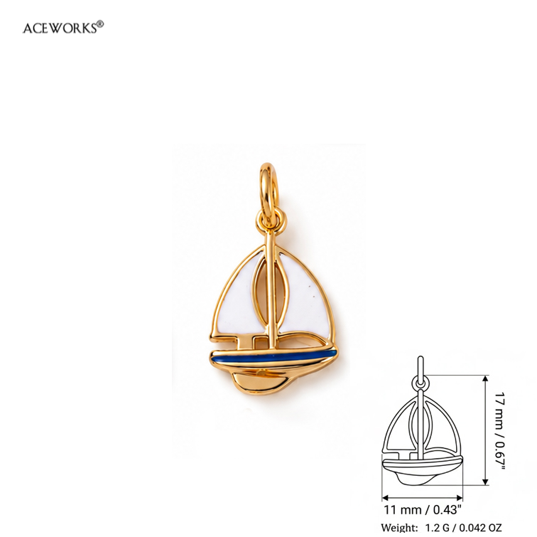 Sailboat Charm