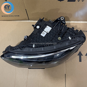 Mercedes-benz için EQE W295 <span class=keywords><strong>LED</strong></span> far camı 2022 2023 2024 2025 orijinal far EQE350 eqeeqe53 EQE43 295 araba ışık