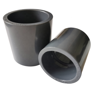1/2 \-4 \ "UPVCねじPVC-Uパイプ継手メスねじ2ウェイカップリング - Product Image 5