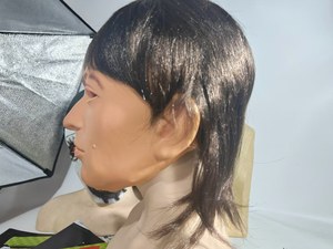 Peso pluma yüksek kalite yüz Cosplay lateks maske cadılar bayramı partileri için stokta değil daha büyük miktarlarda yapılabilir - Product Image 4