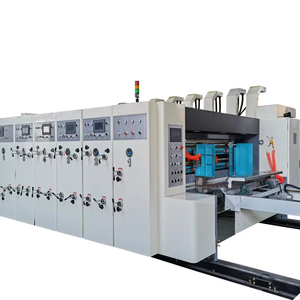Full <strong>Computer</strong> Corrugated Cardboard Making <strong>Printing</strong> Slotting Die Cutting Machine - Product Image 1