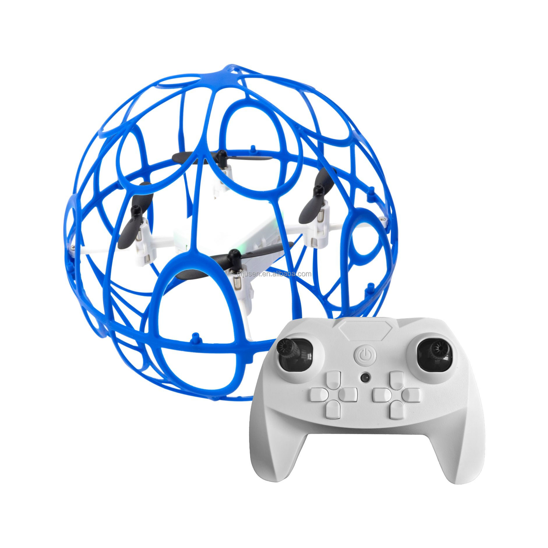Kit de fútbol con drones-Azul