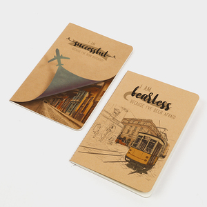 Venta al por mayor, planificador personalizado A5, cuaderno Kraft en espiral personalizado