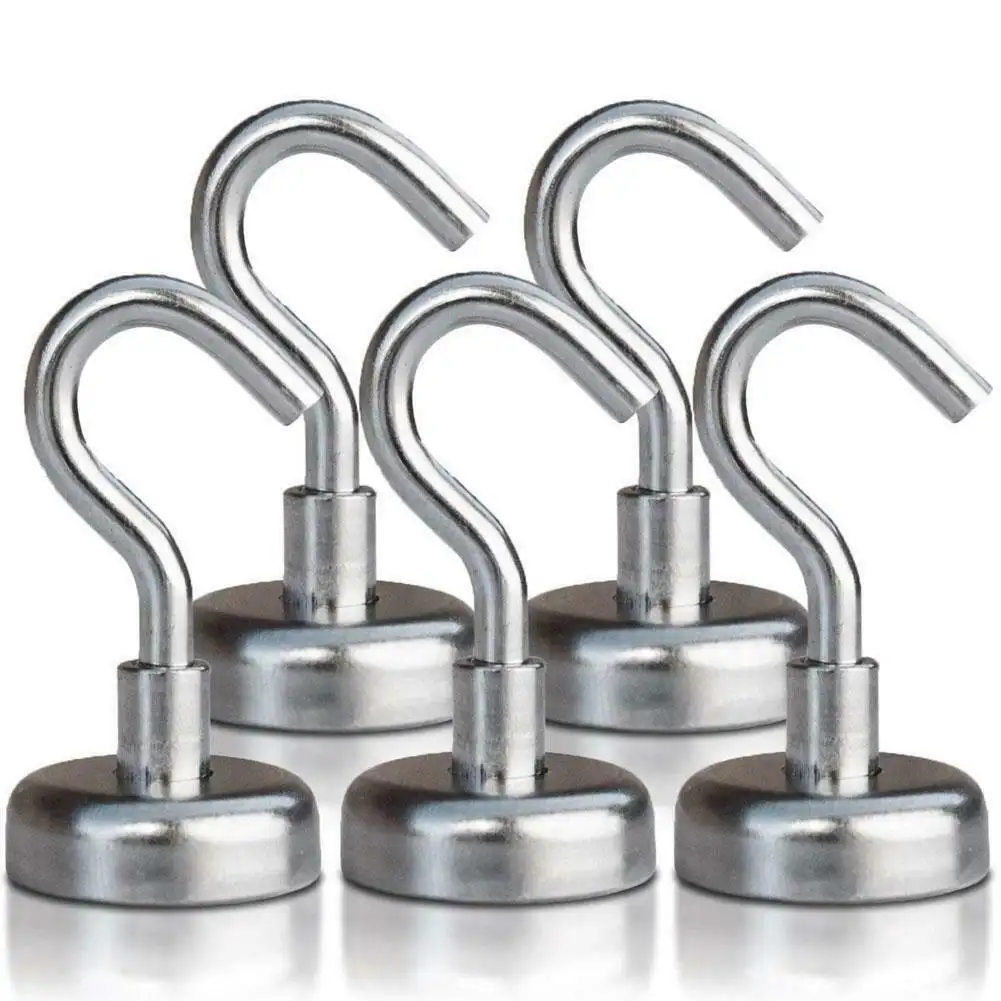 Kích Thước Nhỏ Từ Treo Hooks Neodymium Mạnh Rare Earth Magnet Hanger