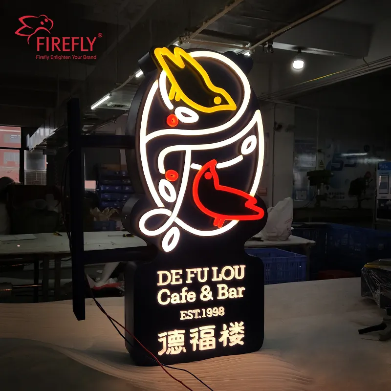 Custom Decorative Electronic Signs Led Neon Lights Store Led Advertising Sign Acrylic Neon Signs