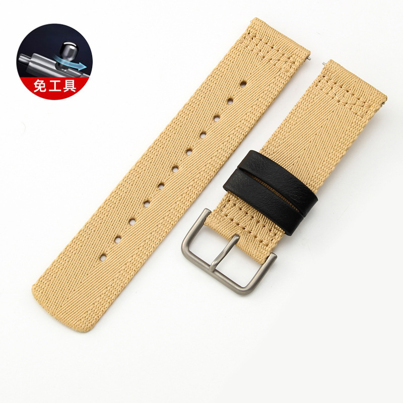 Kaki - boucle acier -K7