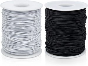 Bungee Shock Cord Rope Heavy Duty <strong>Polyester</strong> <strong>Elastic</strong> Stretch <strong>String</strong> for Kayak Strap Tarp Tie Down Canopy Boating Camping Tent