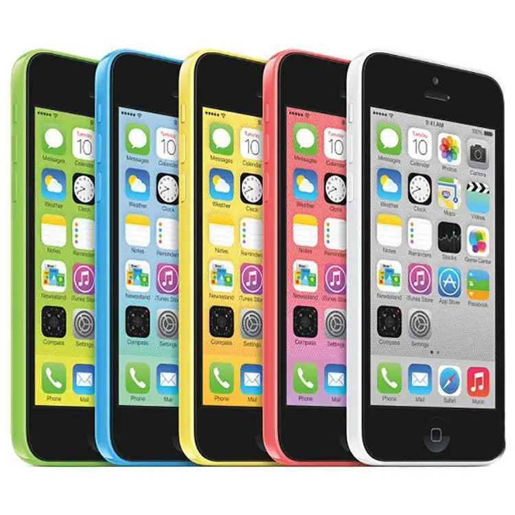 Оригинальный использованный смартфон для Iphone 5C разблокированный мобильный телефон