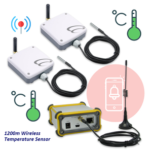2 Sets Waterproof <strong>Temperature</strong> Monitoring Industrial IoT wireless ethernet Smart <strong>Temperature</strong> Sensor Data Logger <strong>Temperature</strong> - Product Image 1