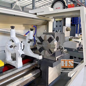 Torno Cnc Horizontal CK6180 para torno mecánico Cnc de Metal con controlador de sistema Siemens - Product Image 6