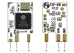 Módulo WiFi inalámbrico ESP8285 ESP-01D, transmisión transparente, ESP 01D ESP01D, puerto Serial a Wifi, pequeño volumen - Product Image 3