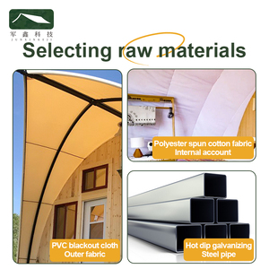 Carpa de concha de gama alta para alojamiento de vacaciones al aire libre Estructura creativa de un dormitorio - Product Image 4