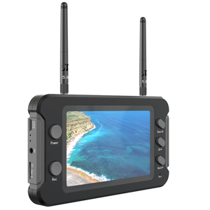 FYS 5,8G FPV Monitor con DVR 40CH Pantalla LCD de 4,3 pulgadas 16:9 NTSC/PAL Búsqueda automática Grabación de video para RC Multicopter FPV Drone - Product Image 4