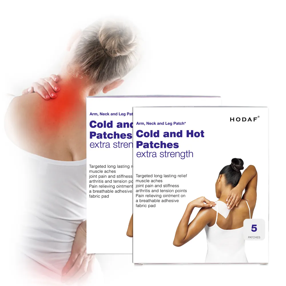 Patch di raffreddamento del gel per alleviare il dolore della spondilosi cervicale per l'artrite di raffreddamento veloce ed efficace