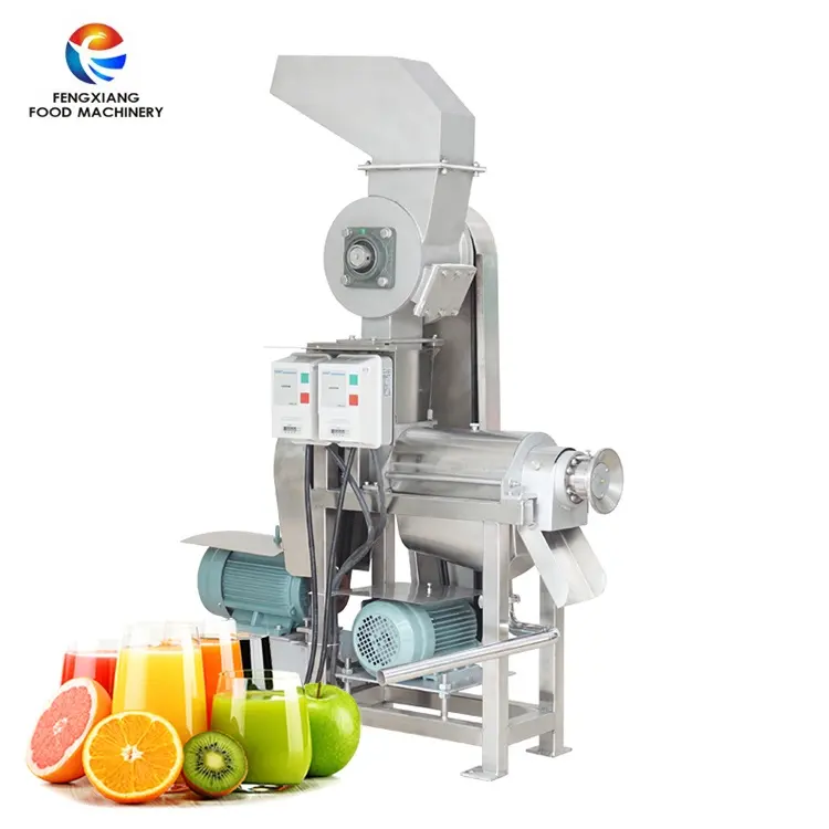 FXLZ-1.5 Screw Crushing Juicing Machine Fruit Juice Maker Vegetable Spinach Tomato Ginger Pineapple Pear Apple Orange Juicer