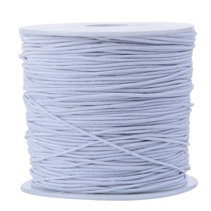 Custom Black 0.8MM 1mm 1.2mm 1.5mm 2mm <strong>Loop</strong> case Polyester Cord <strong>Elastic</strong> Accessories Ring Rope <strong>String</strong> <strong>Elastic</strong> Rope