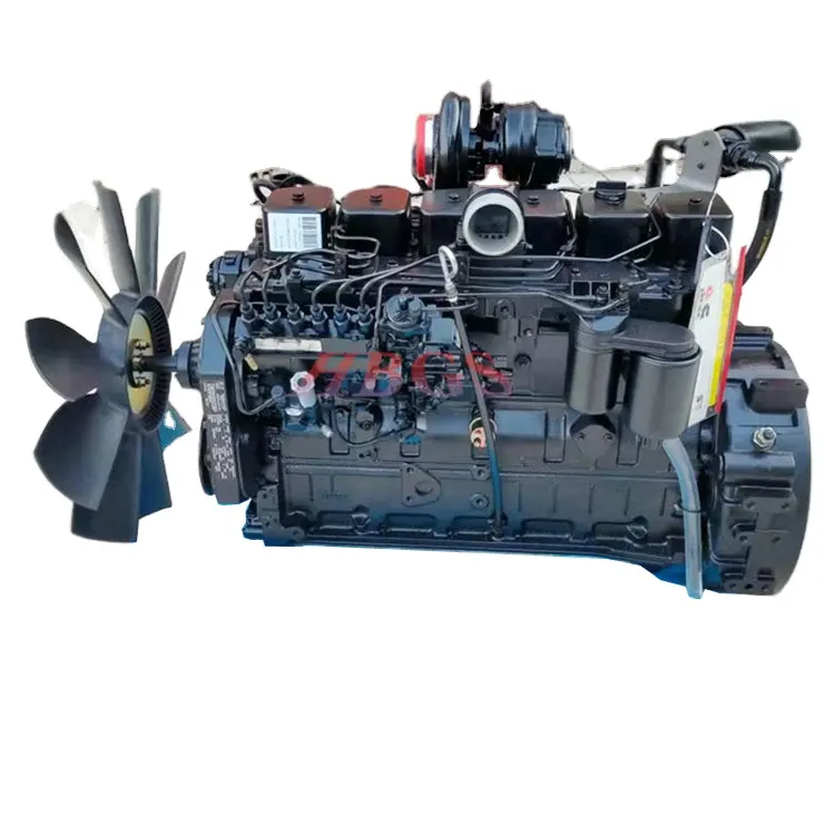 EQB210-20 de motor diésel 6BT 210hp, refrigeración por agua, 6 cilindros