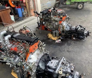 Orijinal Isuzu için 6HE1 6HE 1T dizel motor montajı kullanıldı - Product Image 6
