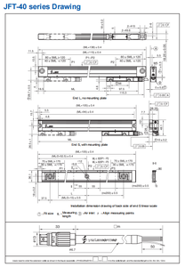 JFT-40自動装置アブソリュートリニアエンコーダ容量センサー用