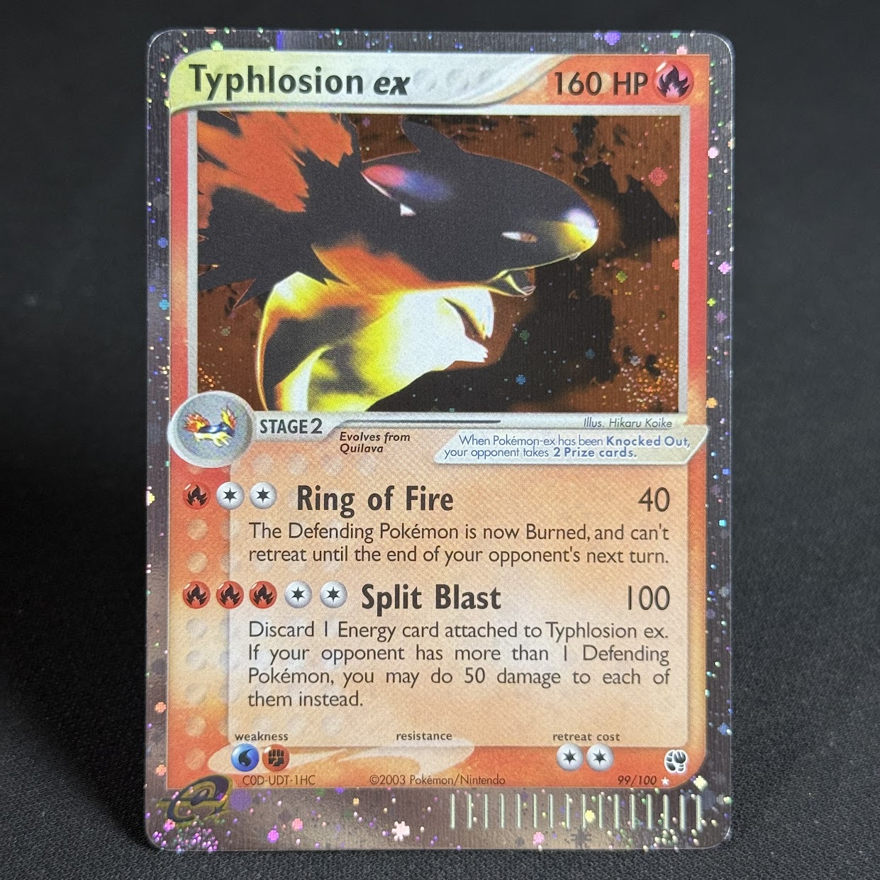 Typhlosion ex Tempête de sable