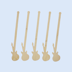 Bướm hoặc tùy chỉnh trang trí nội thất tre BBQ xiên phân hủy sinh học tre cà phê khuấy cocktail Gậy Burger Gậy trái cây Picks - Product Image 6