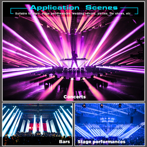 مصباح رأس متحرك ليد 5x w torrgbl 4 في 1 Led حفلة ديسكو 5x w مصباح رأس متحرك مع فتحة تكبير - Product Image 6