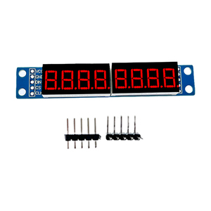 LED Display 3.3V 5V Microcontroller Serial Driver MAX7219 Dot Matrix Module 8 Digit <strong>Segment</strong> Led Display - Product Image 6