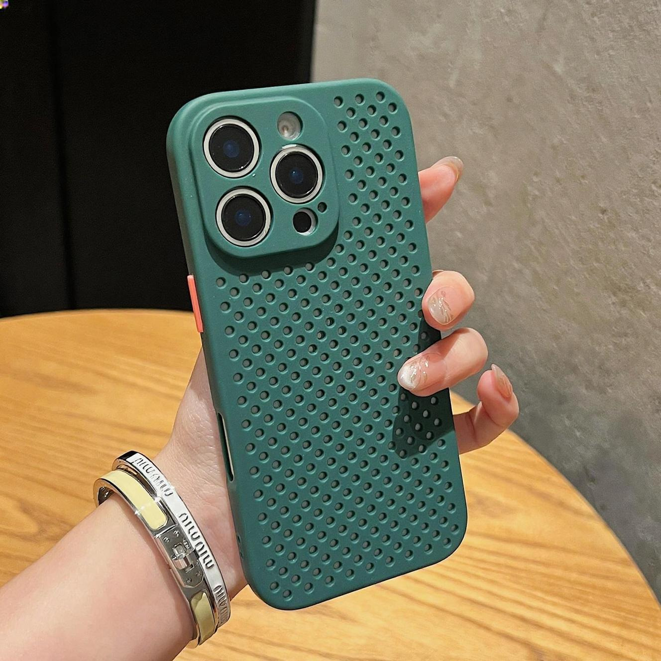 Peacock green