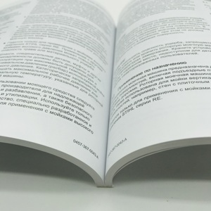 取扱説明書のためのプロの工場デザインと本の印刷サービス - Product Image 6