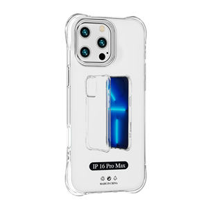 Sarung ponsel <span class=keywords><strong>TPU</strong></span> transparan Super tahan guncangan dan antiair untuk Samsung A06 S25Ultra dengan lubang presisi harga pabrik - Product Image 1