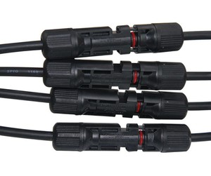 SeanRo-cable Solar paralelo 4 a 1 Y, conector PV de rama para sistema solar, impermeable, venta de fábrica - Product Image 3